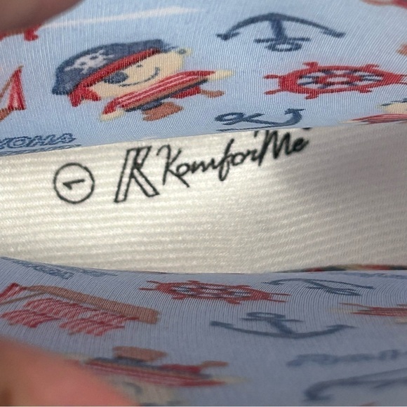 NWT KomforMe Kids Nautical Light Up Rain Boots - Picture 14 of 16